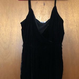 Black Velvet GAP Jumpsuit Sz12